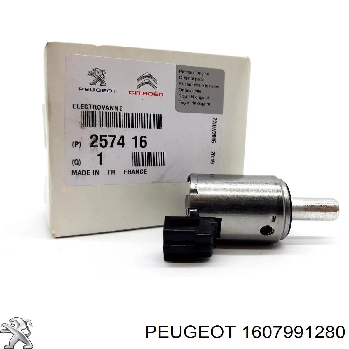 1607991280 Peugeot/Citroen соленоид акпп