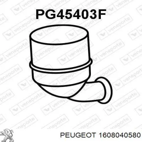 DPF-фильтр Polcar PT6103T