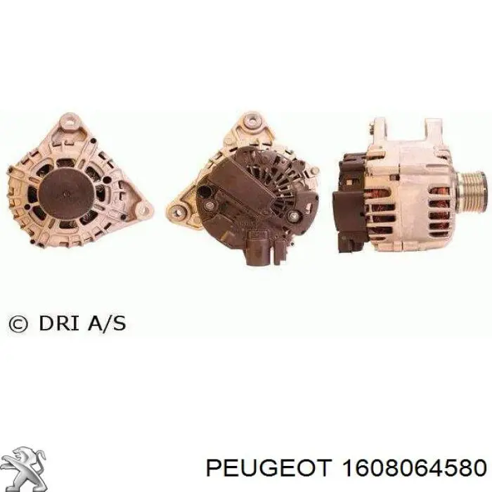 1608064580 Peugeot/Citroen генератор