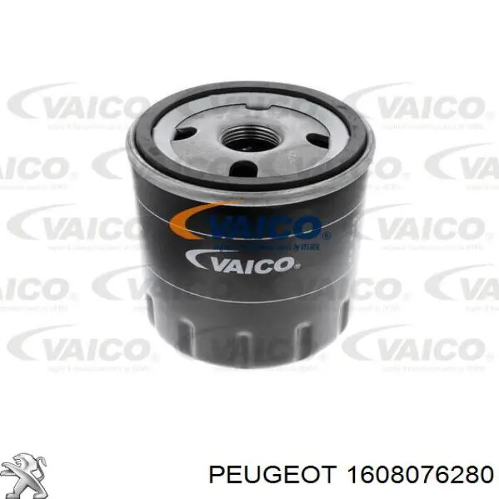 Масляный фильтр 1608076280 Peugeot/Citroen
