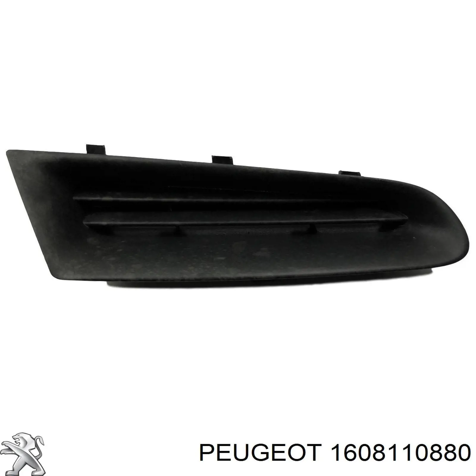 Embellecedor, faro antiniebla izquierdo 1608110880 Peugeot/Citroen