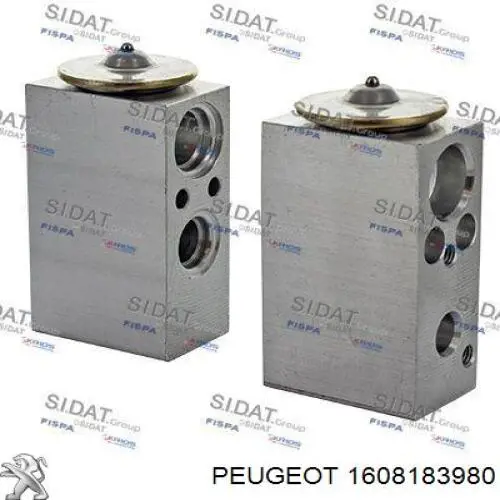 Клапан расширительный Peugeot/Citroen 1608183980 цена, от 32.77 USD