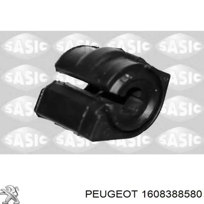 Casquillo de barra estabilizadora delantera 1608388580 Peugeot/Citroen
