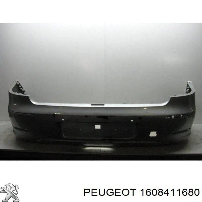 Бампер задний Peugeot 408 RUSSIA (Пежо Пежо четыреста восемь)