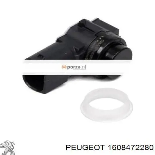 Sensor Alarma De Estacionamiento (packtronic) Frontal 1608472280 Peugeot/Citroen