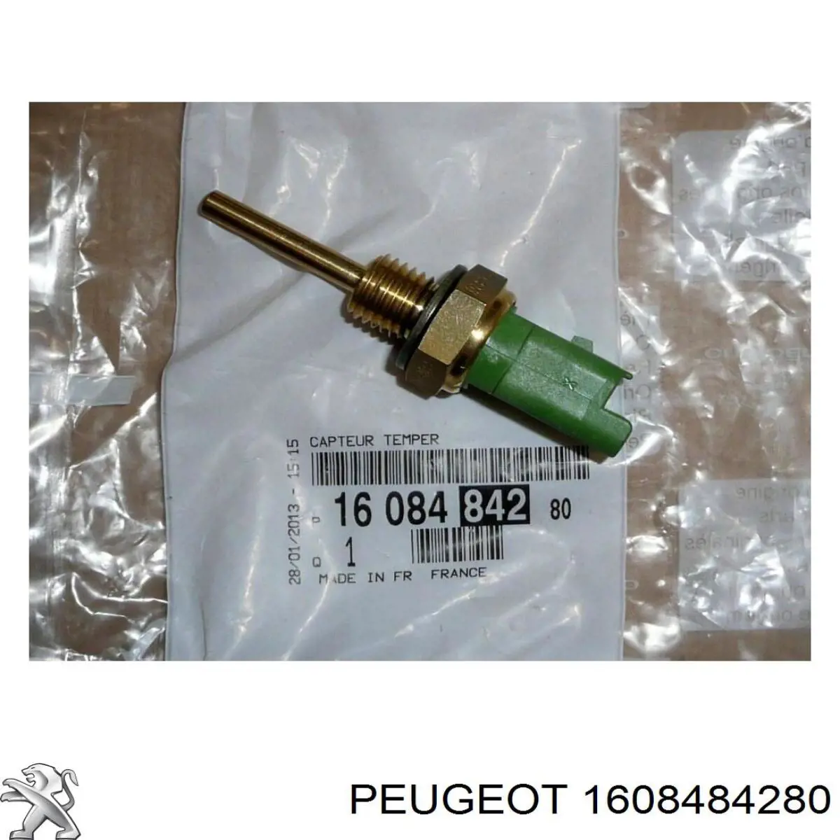 1608484280 Peugeot/Citroen датчик температуры охлаждающей жидкости