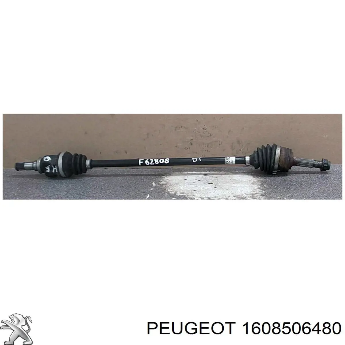 Привод передний правый Peugeot/Citroen 1608506480 цена, от 80.76 USD