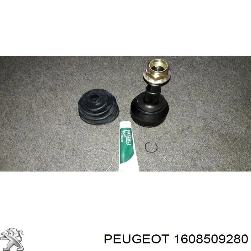 Купить 1608509280 Peugeot/Citroen Привод в сборе левый