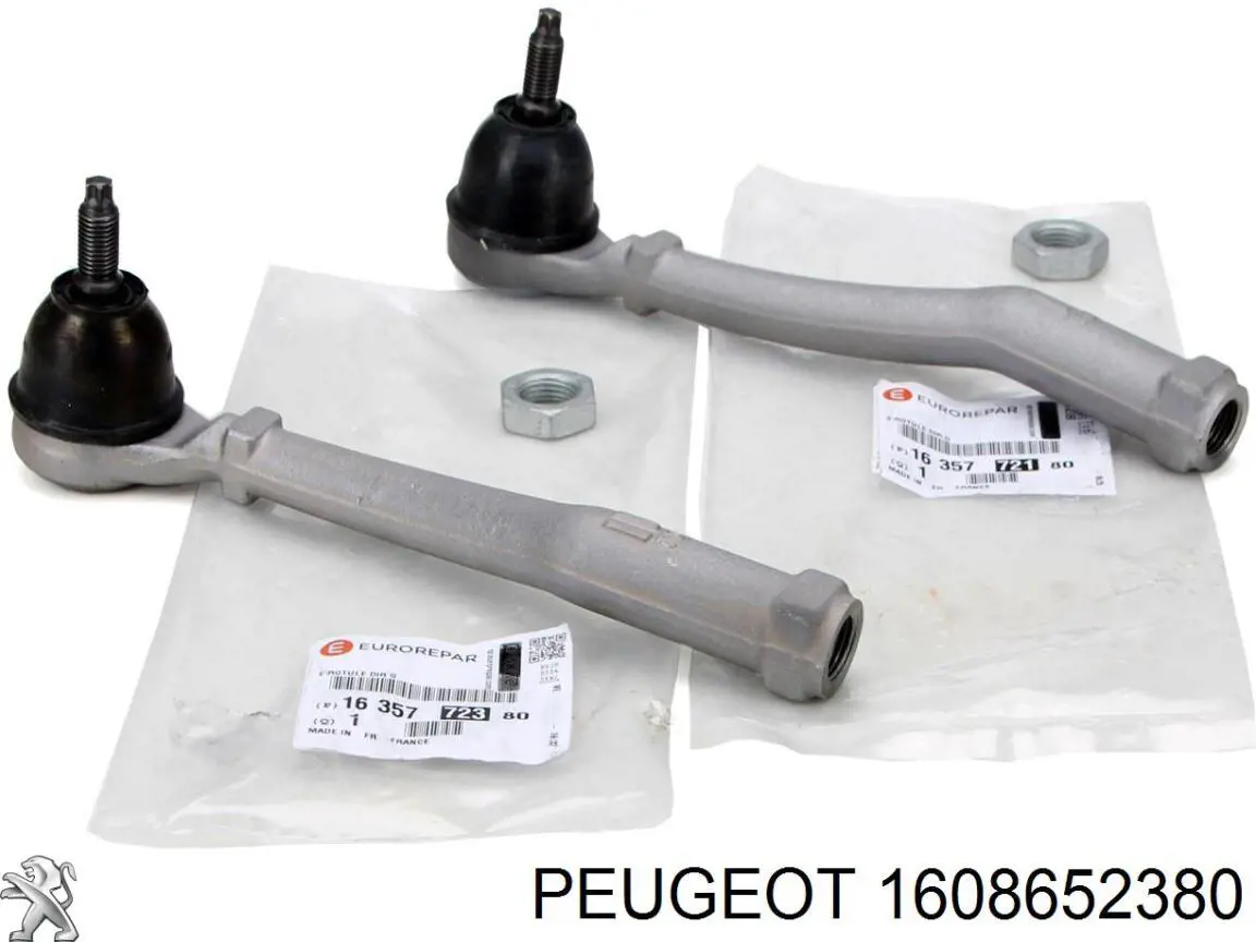 Купить 1608652380 Peugeot/Citroen Наконечник рулевой тяги, внешний