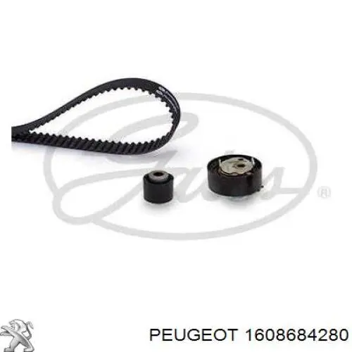 1608684280 Peugeot/Citroen correia do mecanismo de distribuição de gás, kit