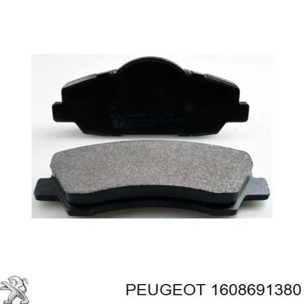 Передние тормозные колодки 1608691380 Peugeot/Citroen