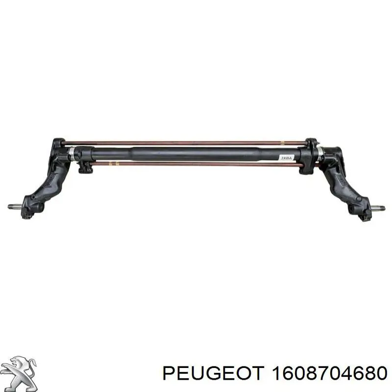 1608704680 Peugeot/Citroen Подрамник задней подвески