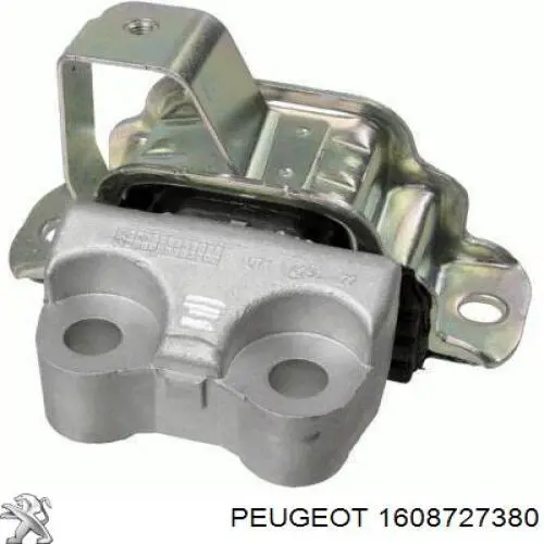 Подушка (опора) двигателя левая задняя 1608727380 Peugeot/Citroen