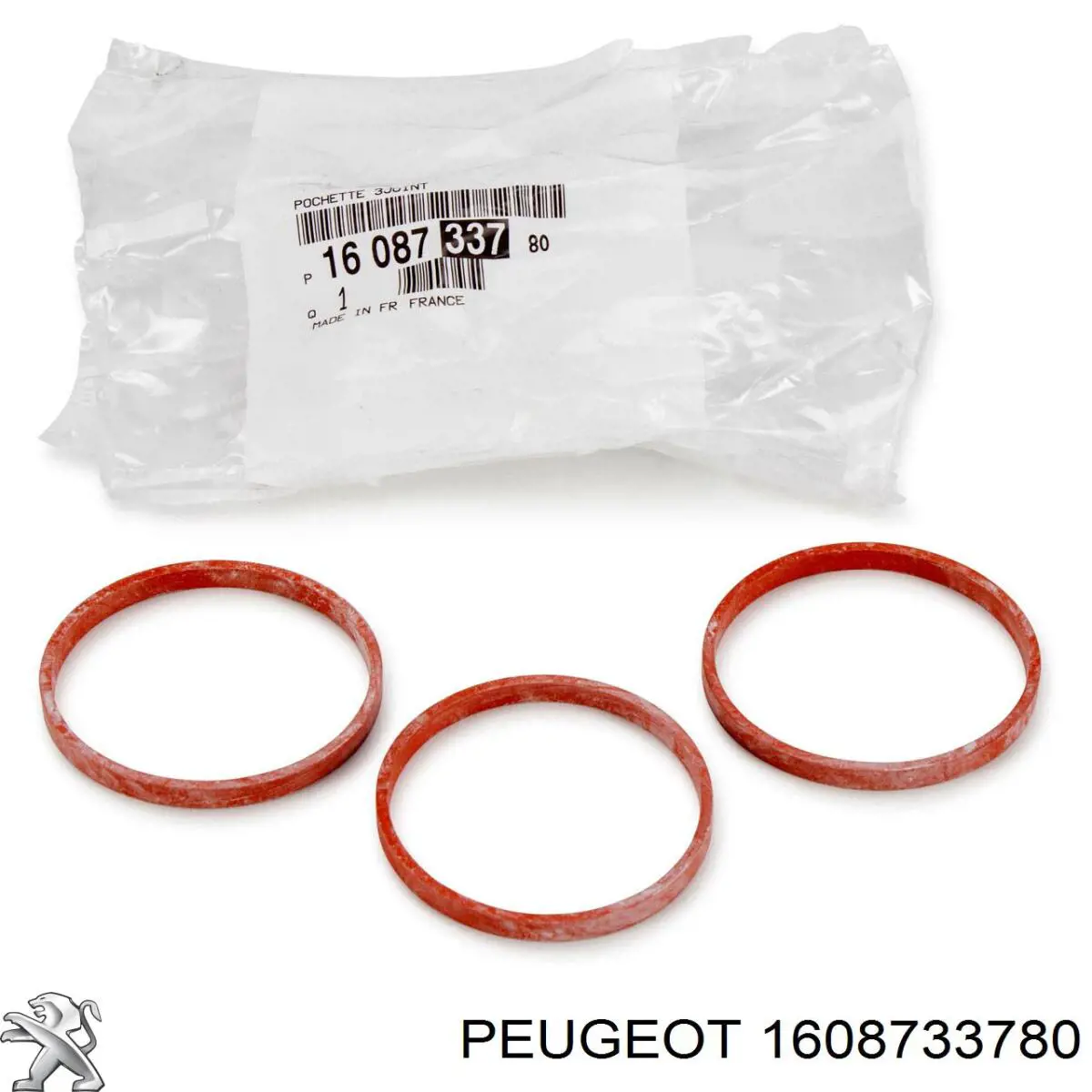 1608733780 Peugeot/Citroen прокладка впускного коллектора