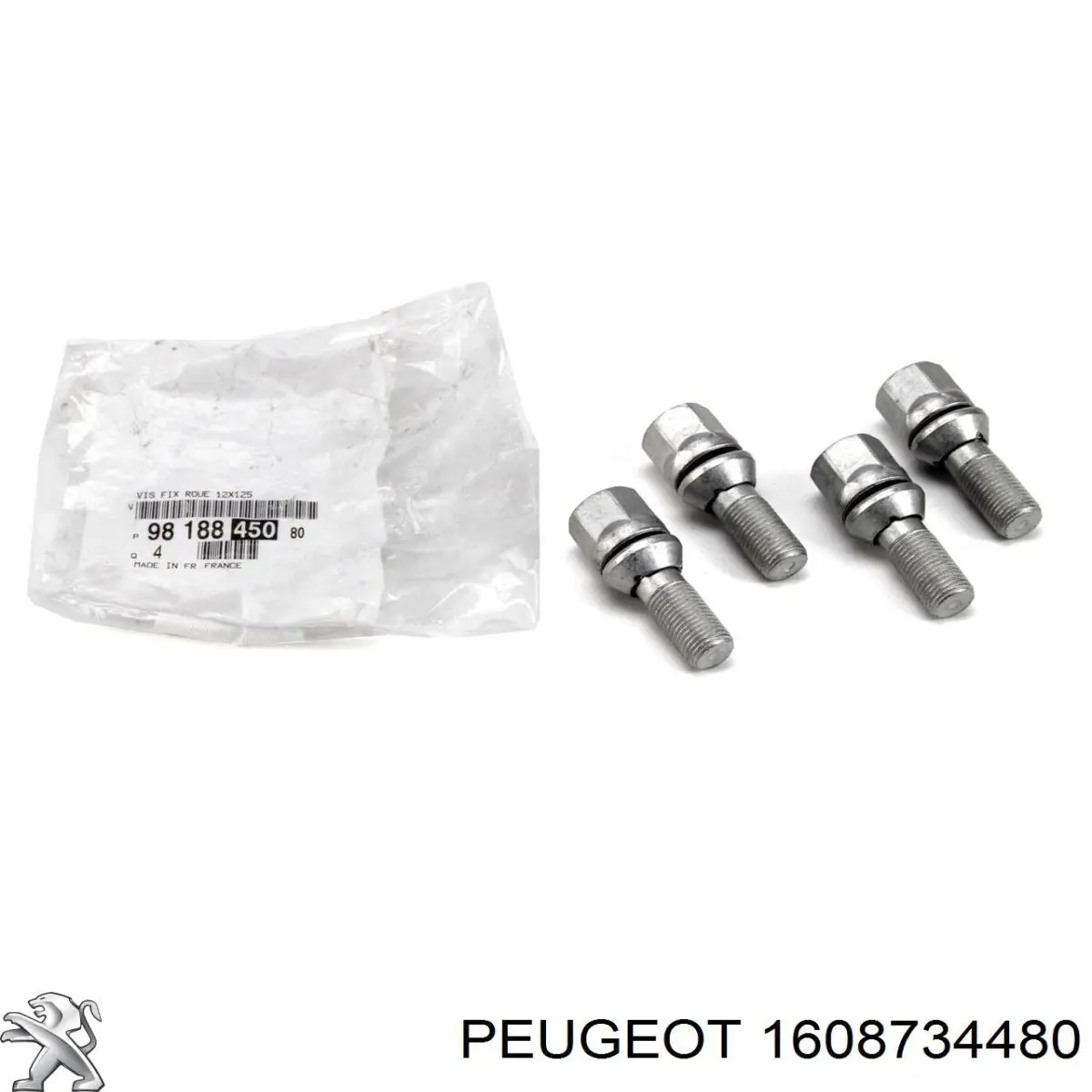 Купить 1608734480 Peugeot/Citroen Болты на колеса