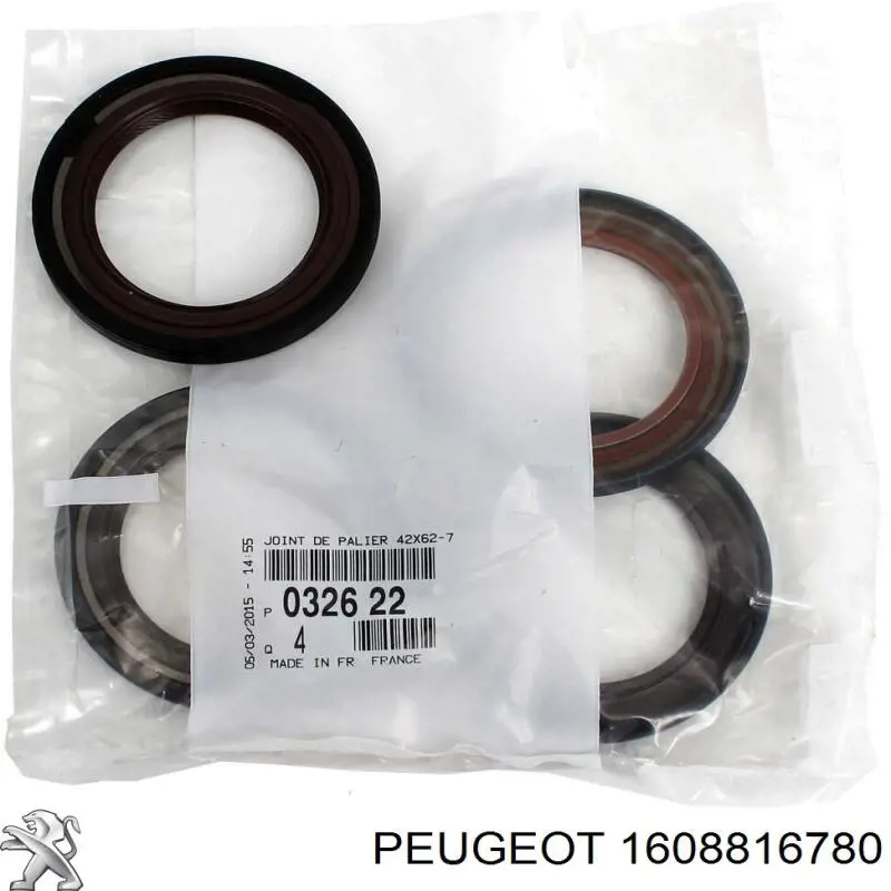 Левый сальник полуоси 1608816780 Peugeot/Citroen