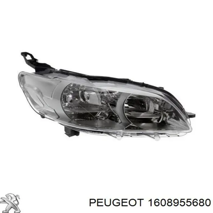 Купить 1608955680 Peugeot/Citroen Фара основная правая