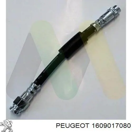 1609017080 Peugeot/Citroen Гибкая тормозная трубка задняя