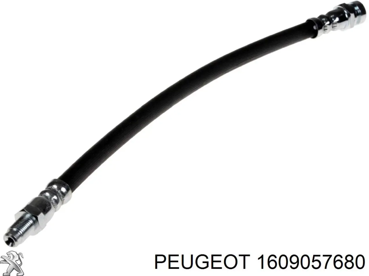 1609057680 Peugeot/Citroen шланг тормозной задний