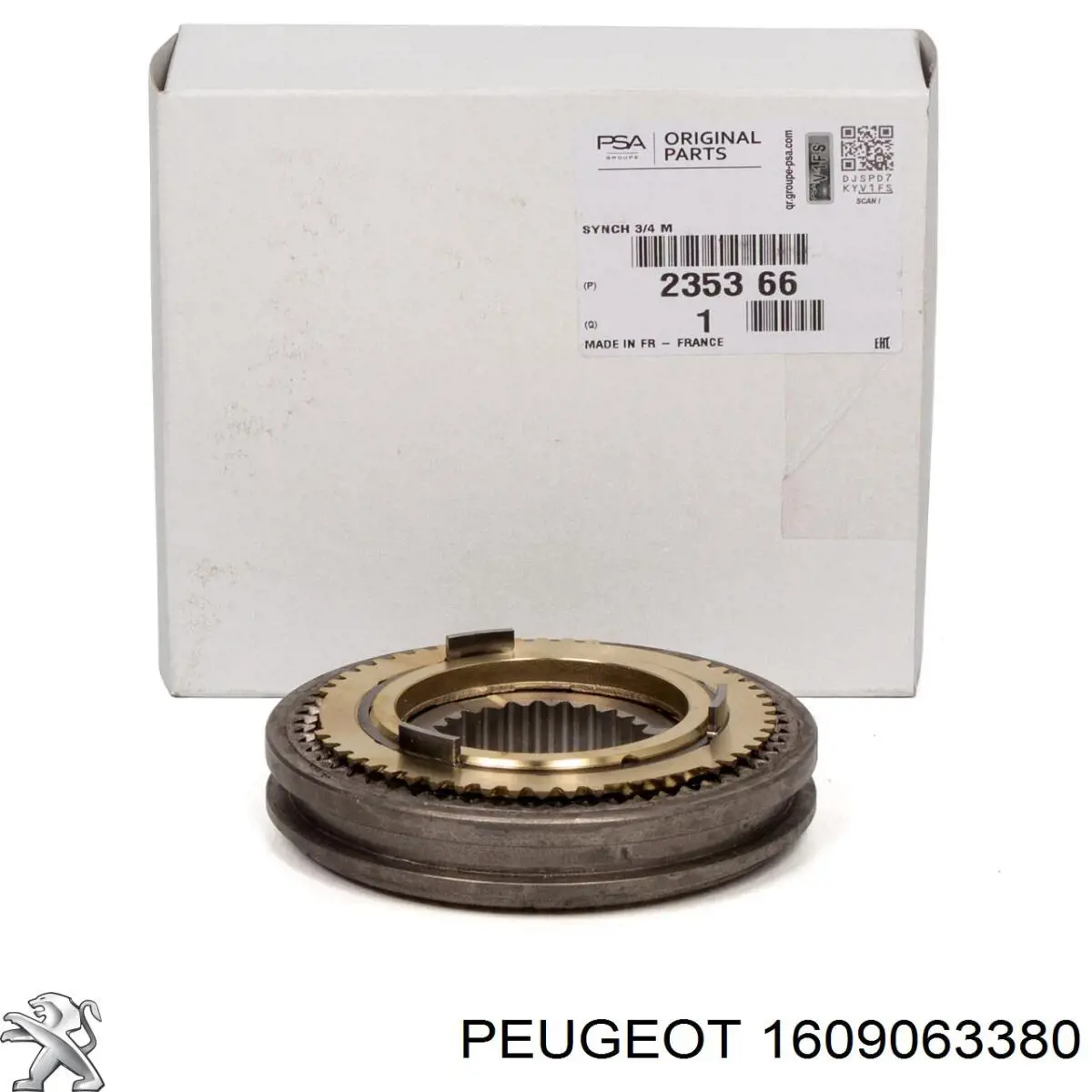 1609063380 Peugeot/Citroen Kit de embraiagem (3 peças)