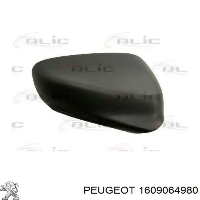 Накладка правого бокового зеркала Peugeot/Citroen 1609064980 цена, от 8.42 USD