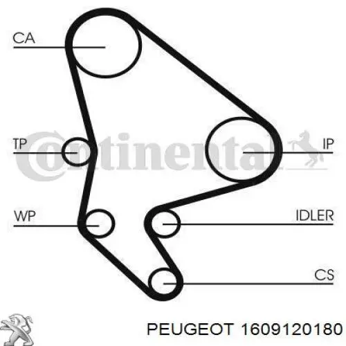  1609120180 Peugeot/Citroen