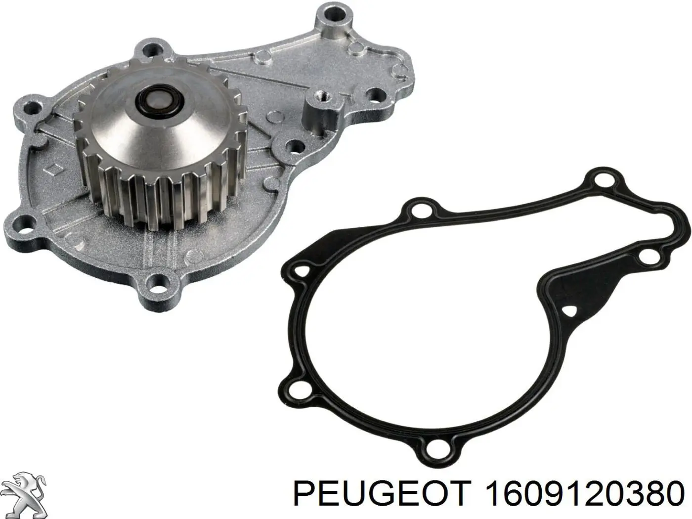 Kit correa de distribución 1609120380 Peugeot/Citroen