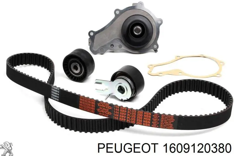 ГРМ ремни, комплект Peugeot/Citroen 1609120380 цена, от 94.38 USD