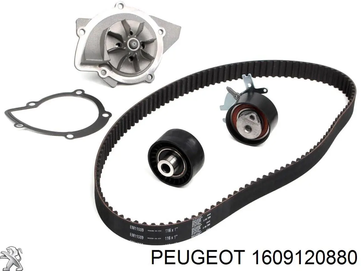 ГРМ ремни, комплект Peugeot/Citroen 1609120880 цена, от 99.77 USD