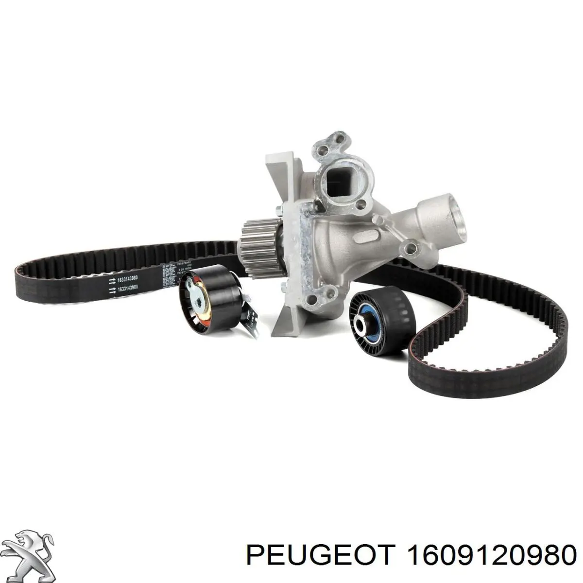 Kit correa de distribución 1609120980 Peugeot/Citroen