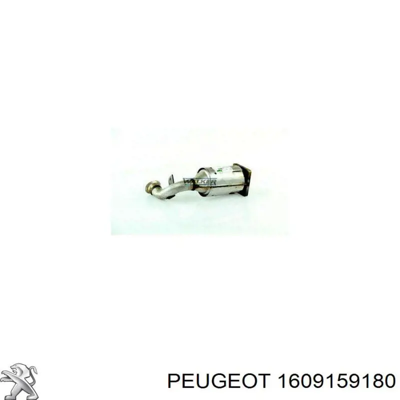 Каталитический нейтрализатор отработавших газов Peugeot/Citroen 1609159180 цена, от  USD