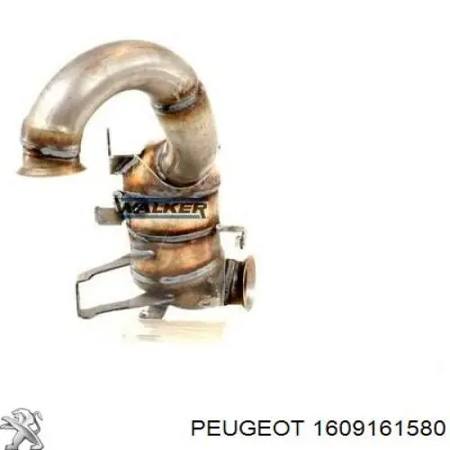 Каталитический нейтрализатор отработавших газов Peugeot/Citroen 1609161580 цена, от  