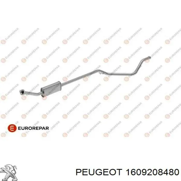 Глушитель  Bosal 135075