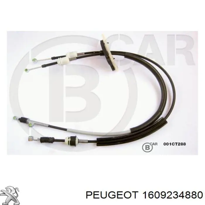 Cables De Accionamiento, Caja De Cambios 1609234880 Peugeot/Citroen