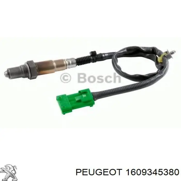 1609345380 Peugeot/Citroen лямбда-зонд, датчик кислорода до катализатора