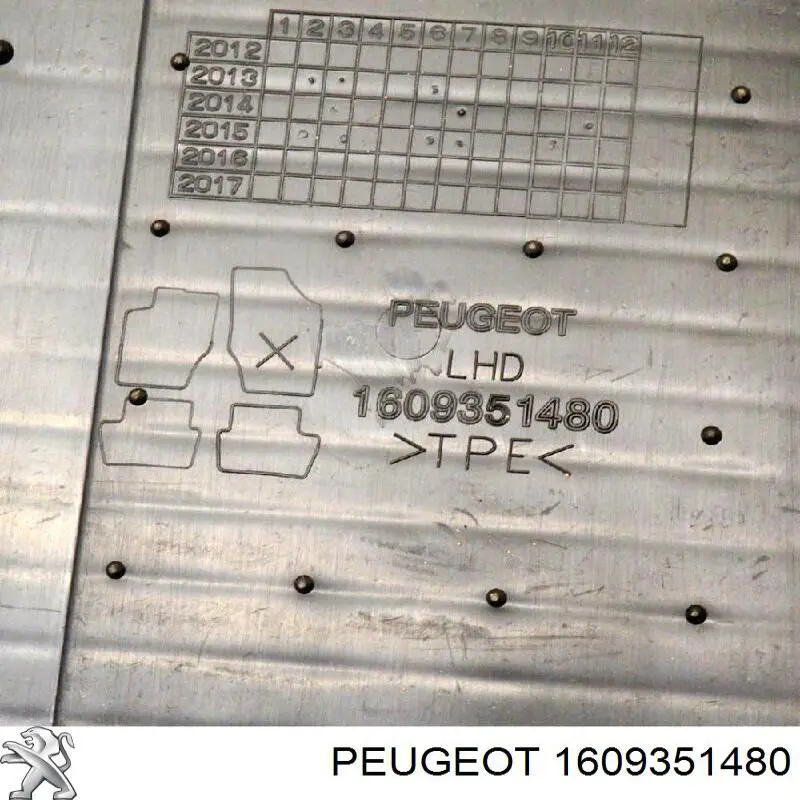  Коврики Peugeot 508 1
