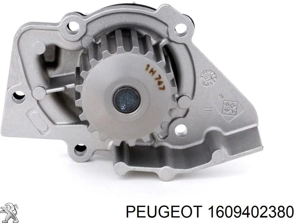 Помпа охлаждения Peugeot/Citroen 1609402380 цена, от 23.67 USD