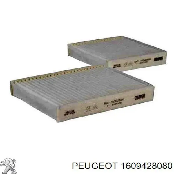1609428080 Peugeot/Citroen фильтр салона