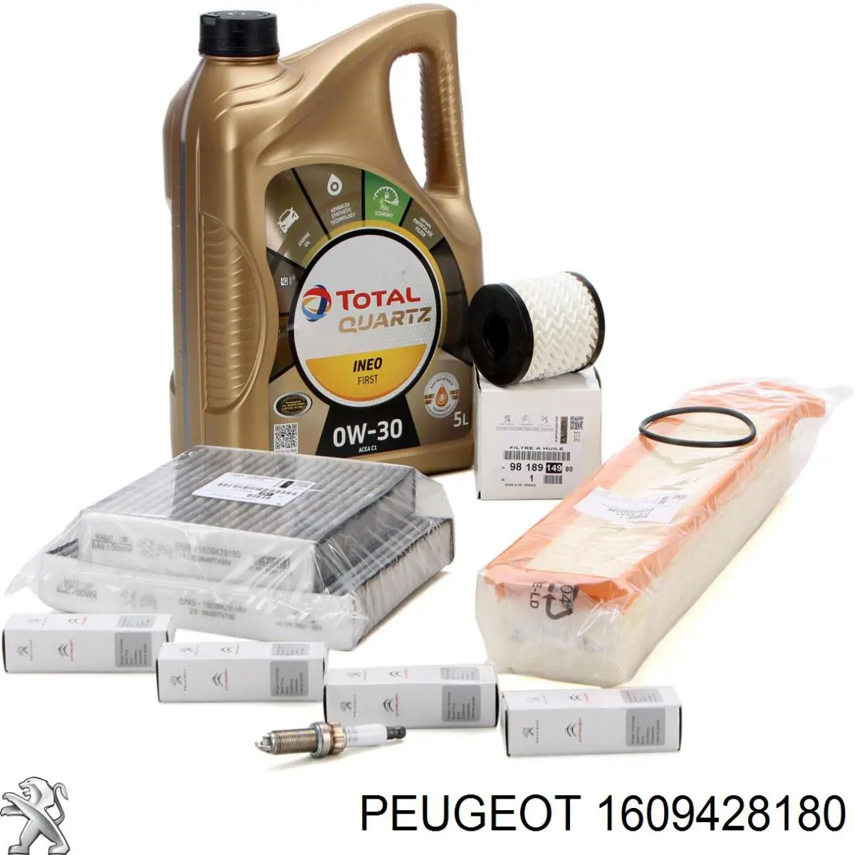 Купить 1609428180 Peugeot/Citroen Фильтр салона угольный