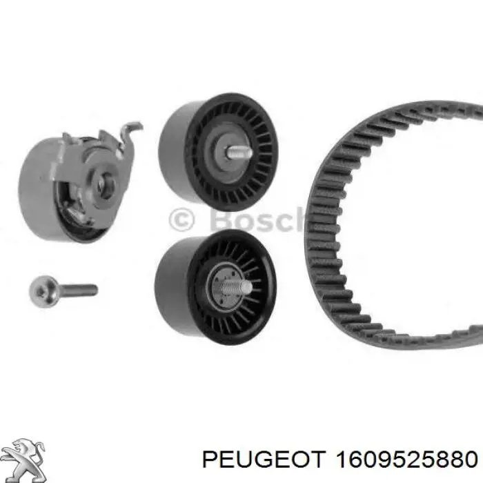 1609525880 Peugeot/Citroen Комплект ремня ГРМ
