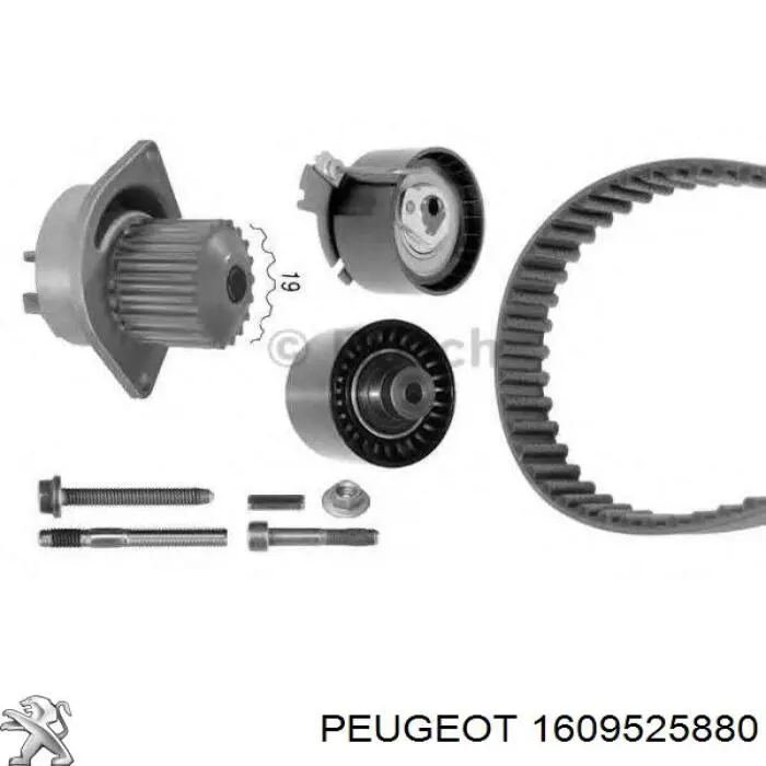 1609525880 Peugeot/Citroen комплект грм