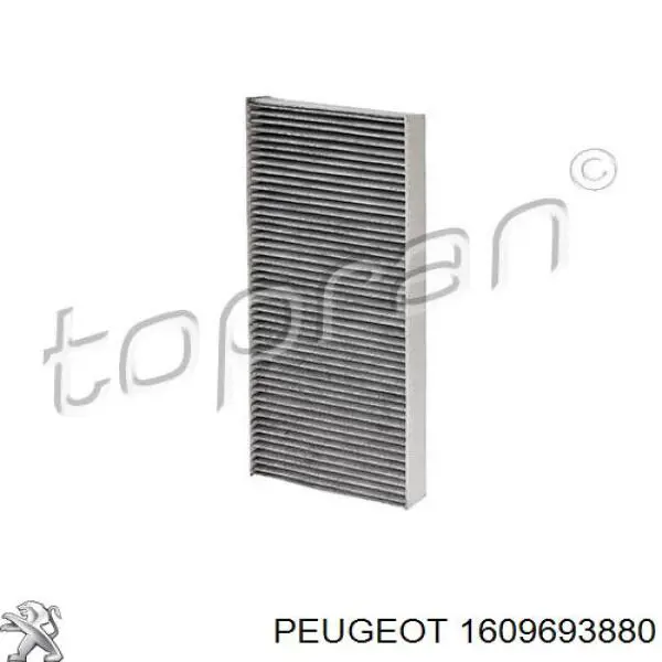 1609693880 Peugeot/Citroen фильтр салона