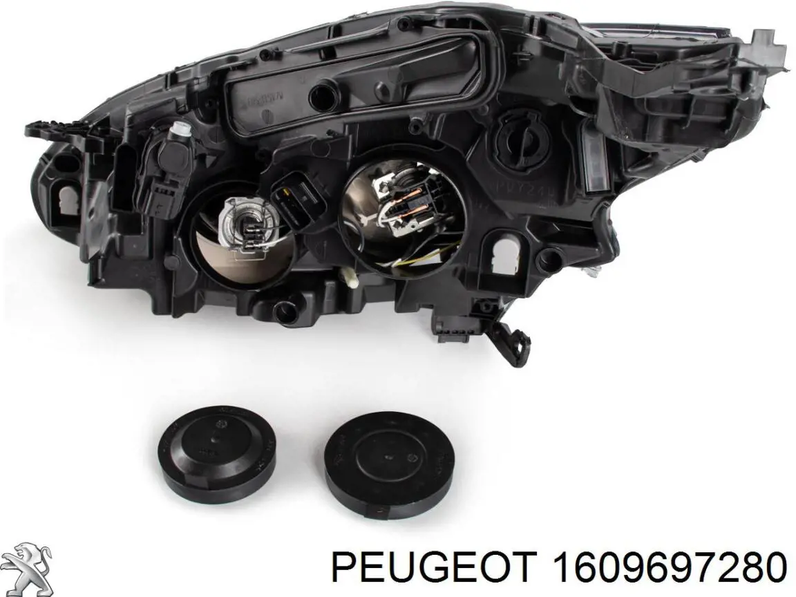 1609697280 Peugeot/Citroen Фара передняя правая