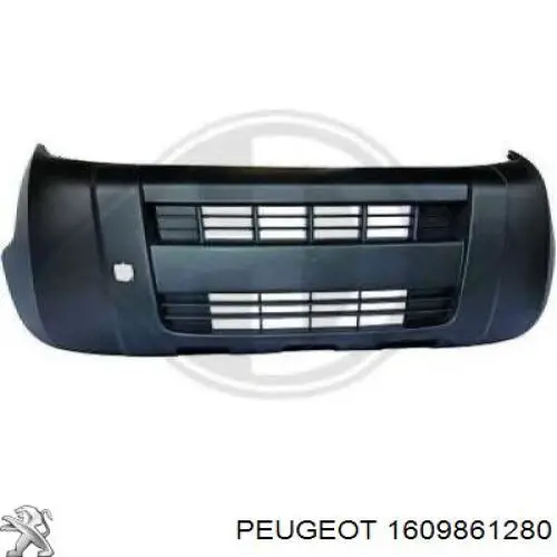 1609861280 Peugeot/Citroen передний бампер