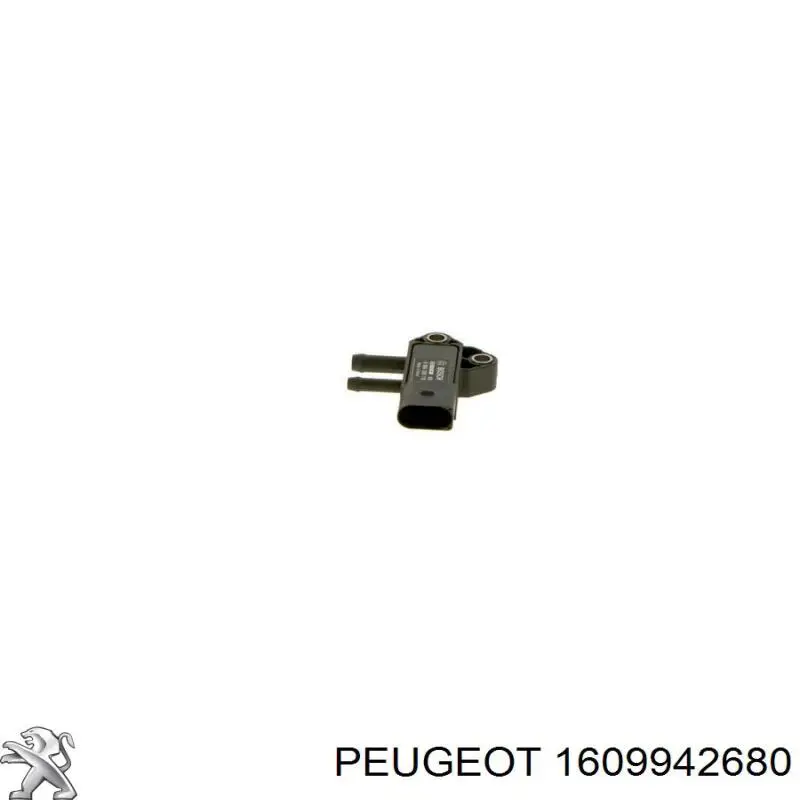 1609942680 Peugeot/Citroen датчик давления выхлопных газов
