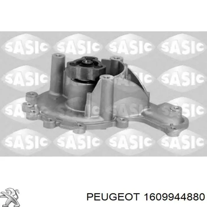 Помпа водяная, корпус Peugeot/Citroen 1609944880