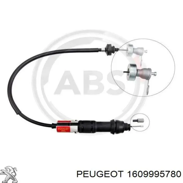 Трос сцепления Peugeot/Citroen 1609995780 цена, от 21.12 USD