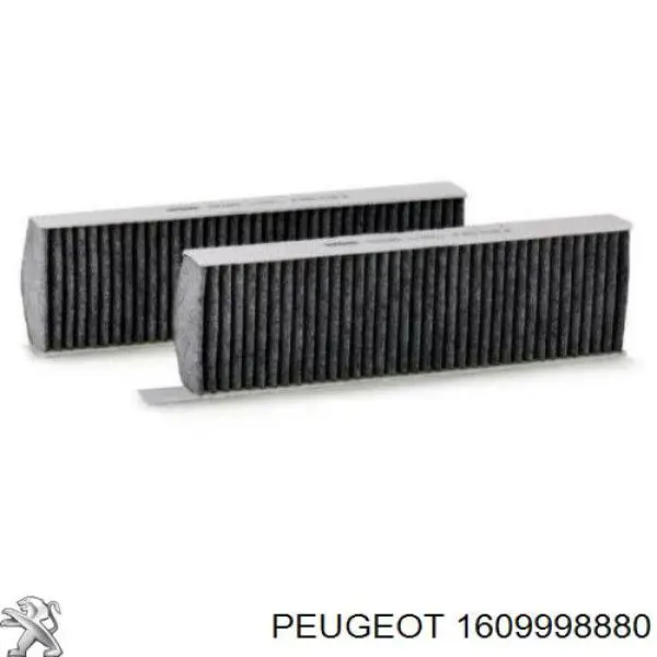Воздушный фильтр салона Peugeot/Citroen 1609998880