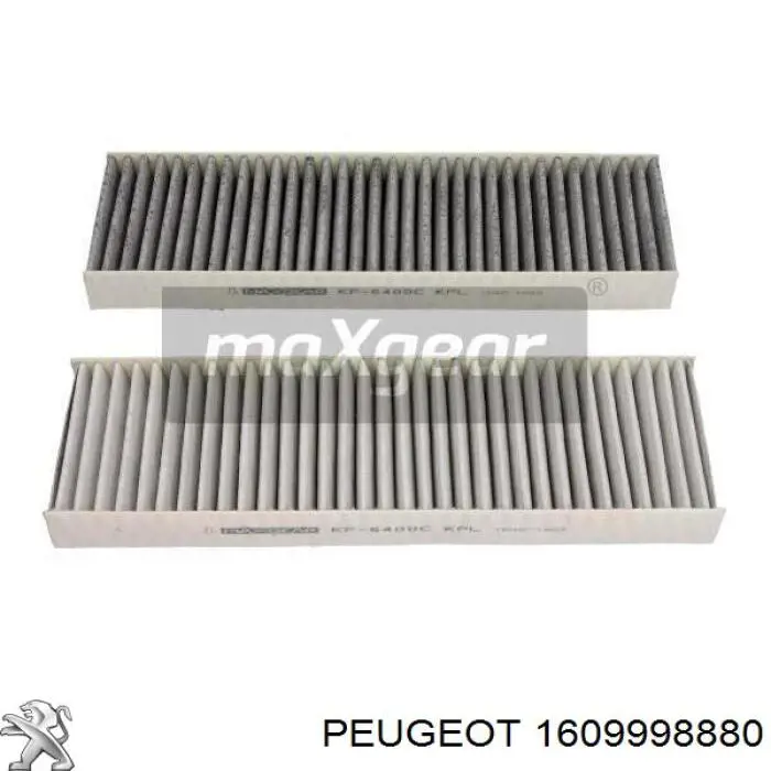 Фильтр воздушный отопителя Peugeot/Citroen 1609998880 цена, от 6.72 USD