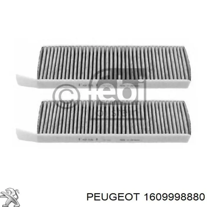 Купить 1609998880 Peugeot/Citroen Фильтр салона угольный